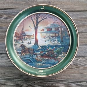 Schwan's Limited Edition Racing Home Terry Redlin Tin Container